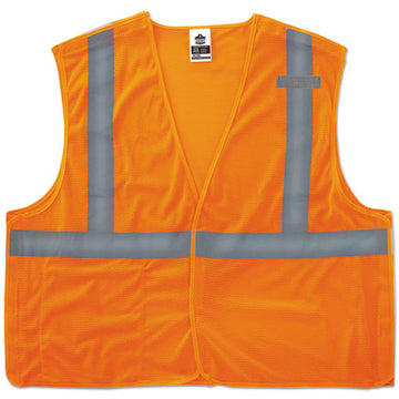ergodyne® Glowear 8215ba Type R Class 2 Econo Breakaway Mesh Vest, Large To X-large, Orange freeshipping - TVN Wholesale